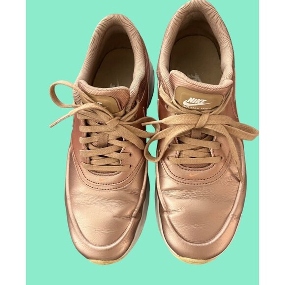 Nike Air Max Thea Premium Metallic Bronze Sneakers size 6.5 - Picture 7 of 8